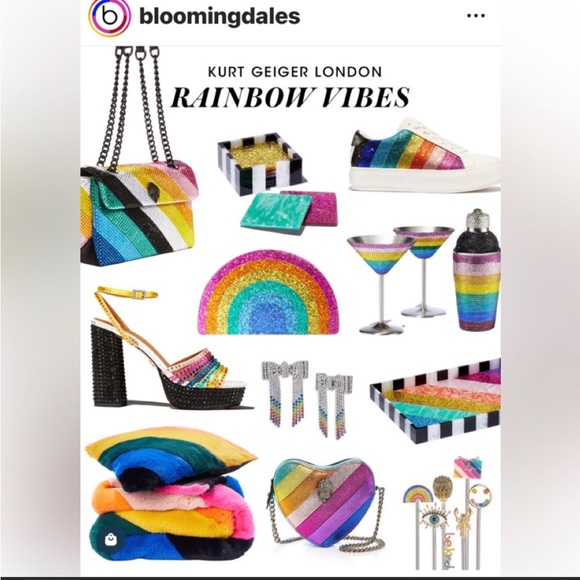 Exquisite Colorful Crystal Clutch-NWT-Boutique